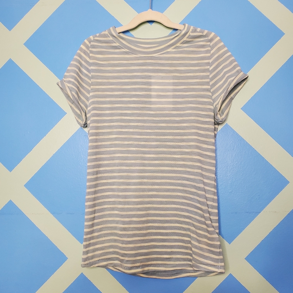 Free People Night Sky Stripe T-Shirt